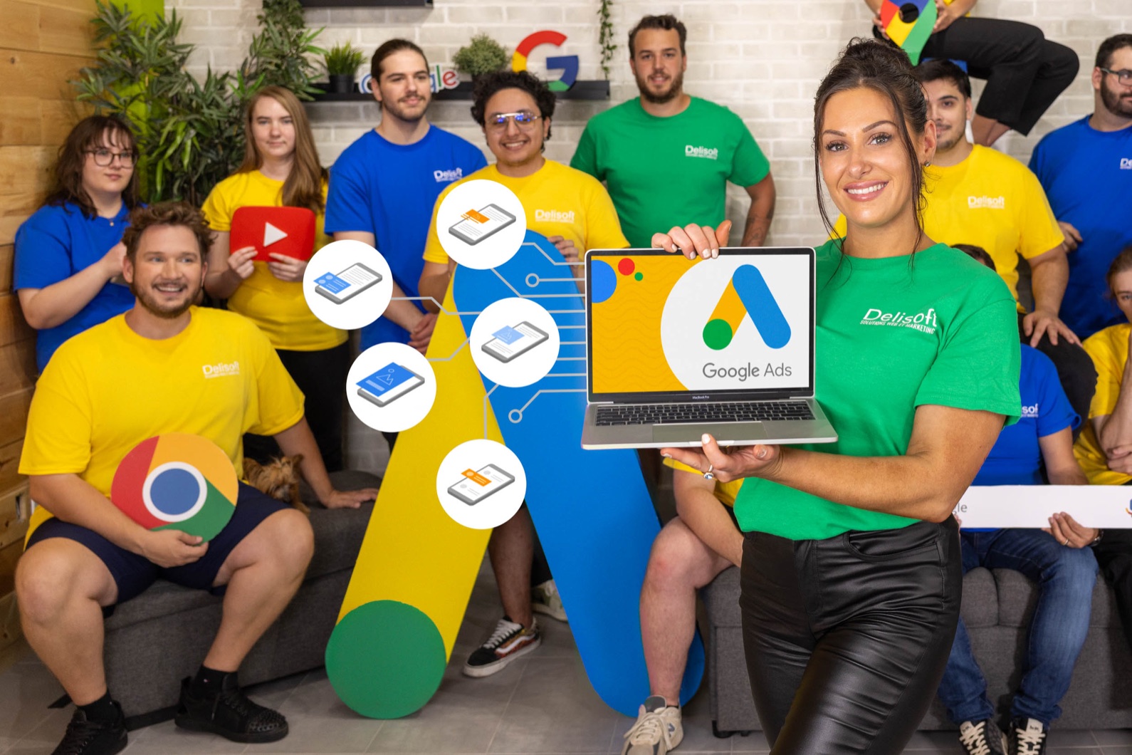 Marie-Pascale, adjointe administrative chez Delisoft.
